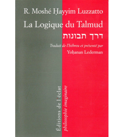 THE LOGIC OF THE TALMUD, Biblieurope editions