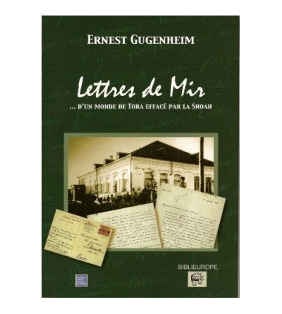 Letters from Mir - From a world of Torah erased by the Holocaust, Biblieurope editions