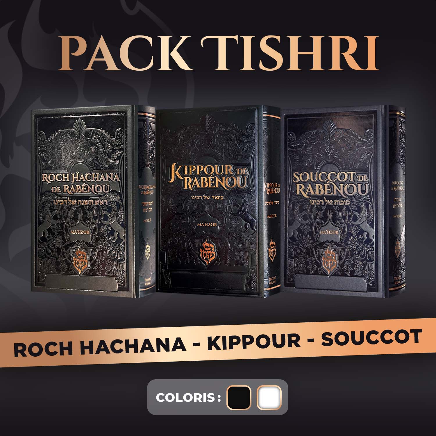 Pack Tishri Roch Hachana / Kippour / Souccot