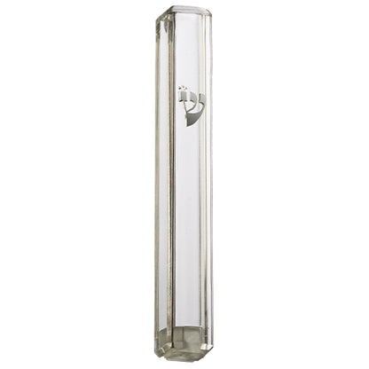 Parchemin de mézouza 12cm avec boîtier Cacher Lamehadrin - Bayit Tova