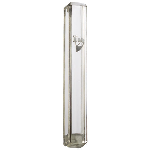 boitier de mézouza plastique transparent 12cm