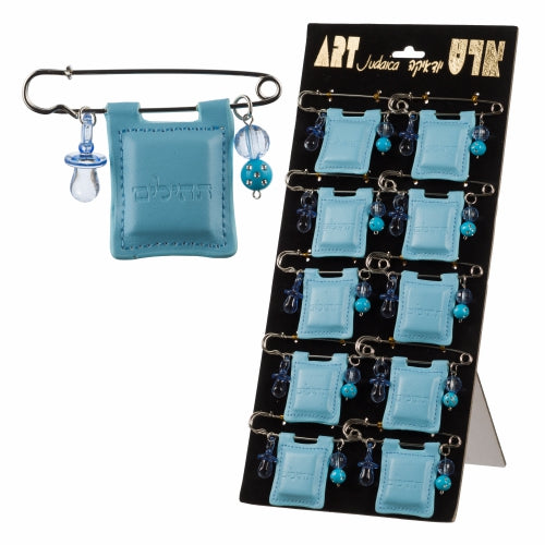 téhilim de poche décoration bébé bleu