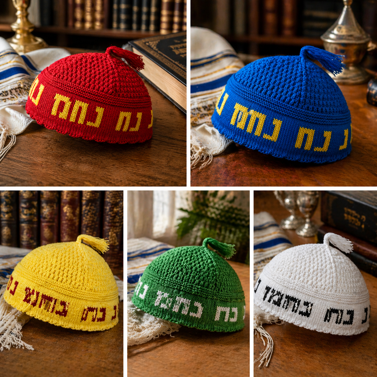 Kippa Na'hman Acrylique - Bayit Tova