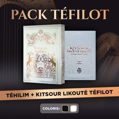Pack Téhilim / Kitsour Likouté Téfilot, Tikoun Aolam