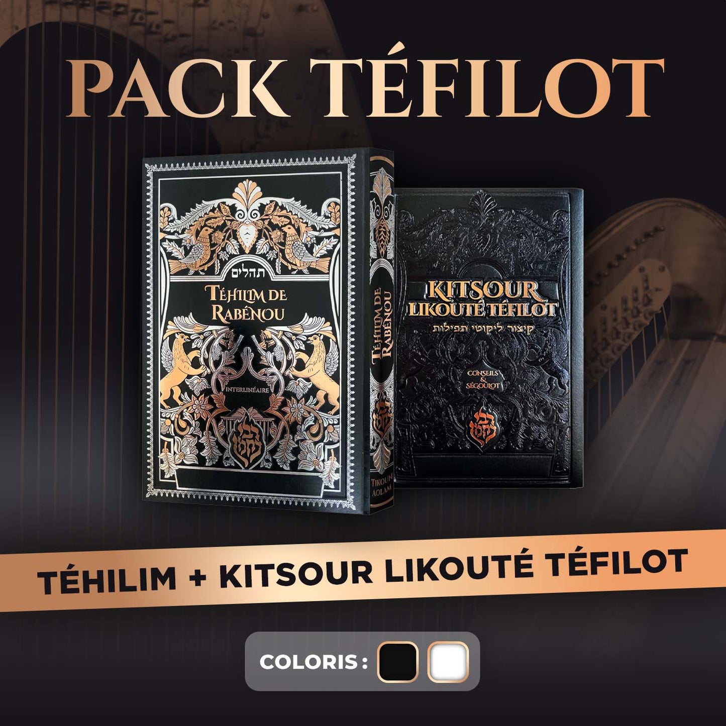 Pack Téhilim / Kitsour Likouté Téfilot