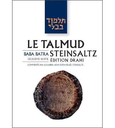 Baba Batra 2 - Le Talmud Steinsaltz T28 (couleur), éditions Biblieurope