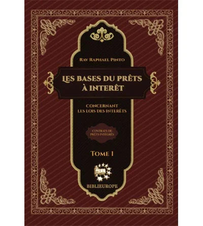 Les Bases du prêt à intérêt, éditions Biblieurope