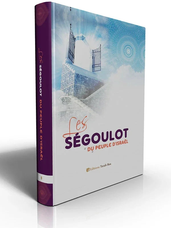 Couverture du livre Les Ségoulot du peuple d'Israël avec porte céleste ouverte et escalier de pierre
